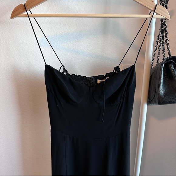 Reformation Juliette Dress Black size 2 - Picture 2 of 7
